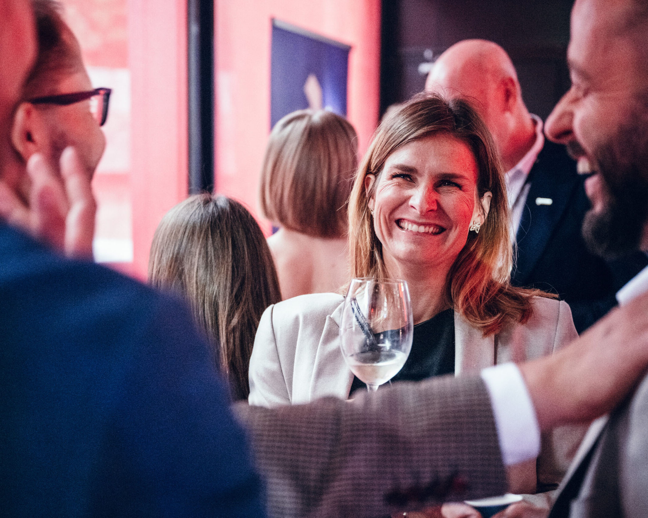 Enjoying company – <br>in the office and outdoors