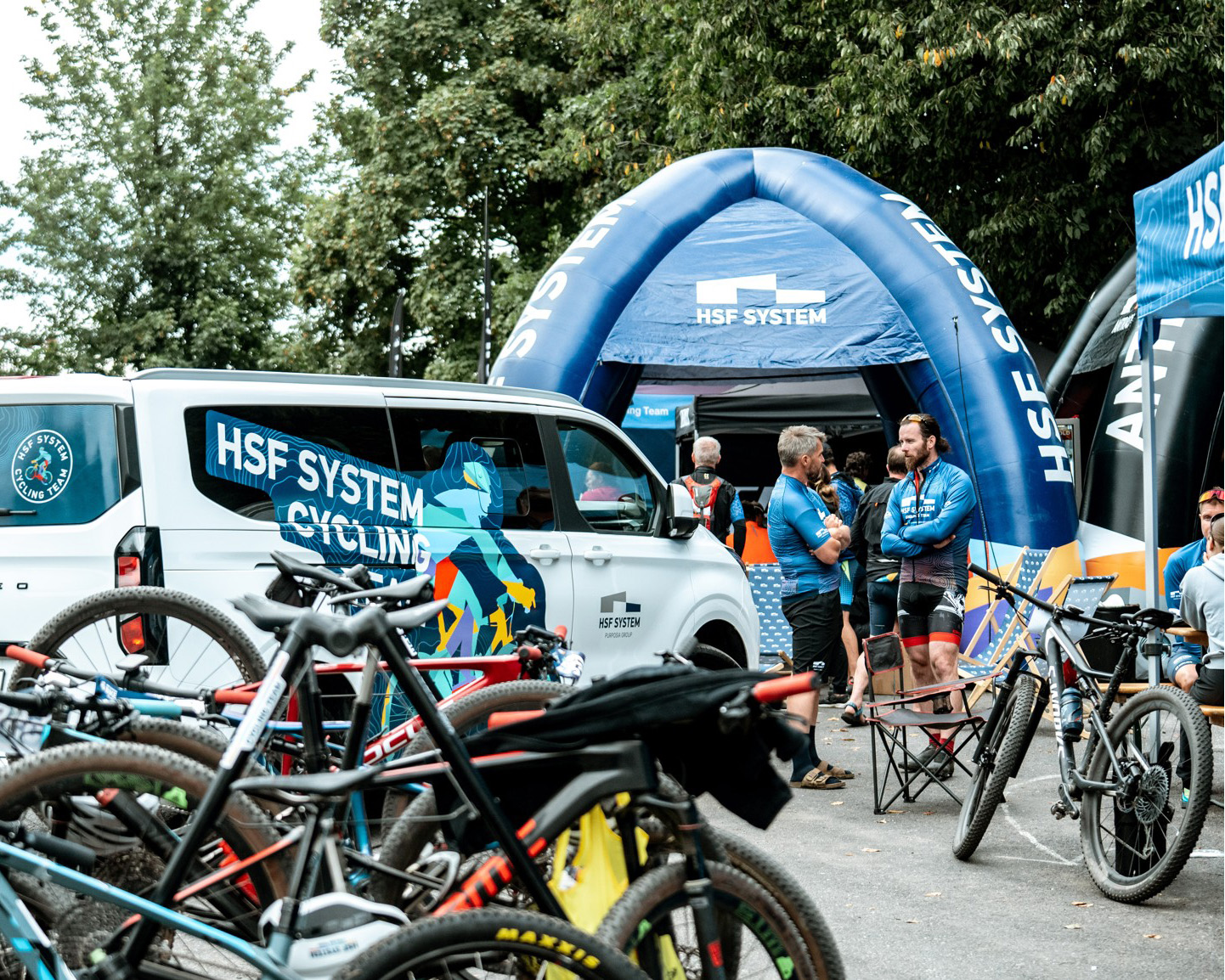 Enjoying company – <br>in the office and outdoors